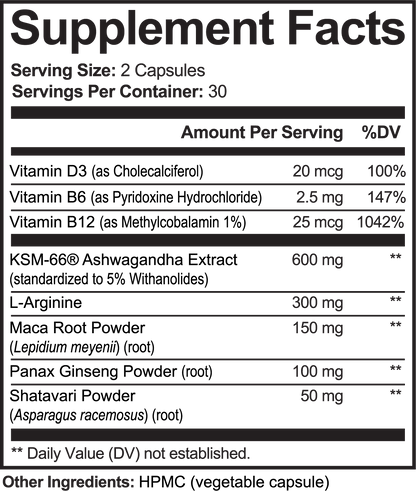 Herbal Stress Support & Energy Formula